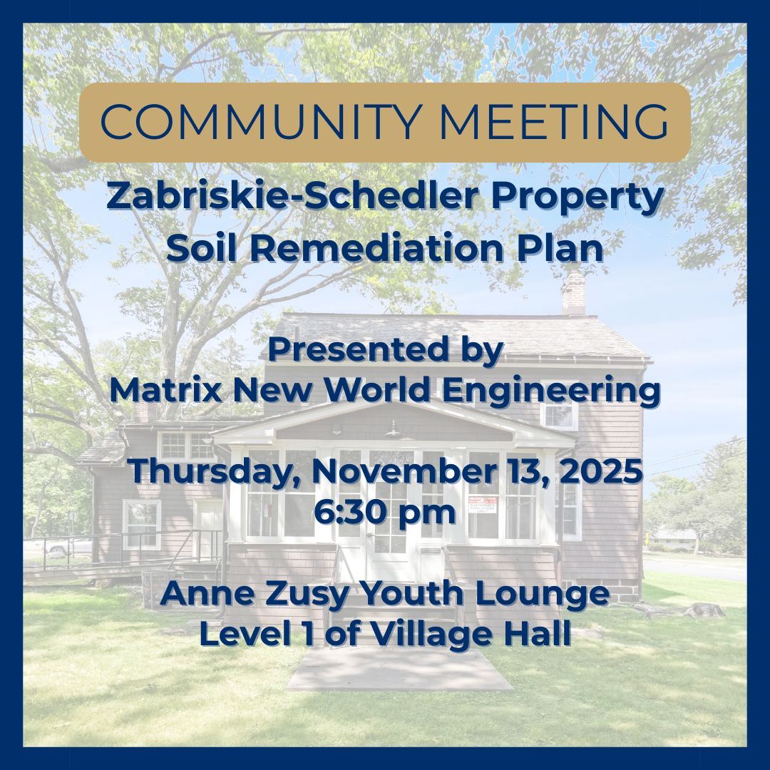 Schedler Community Meeting